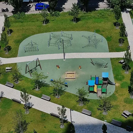 19th Floor Free Parking & View Lägenhet *